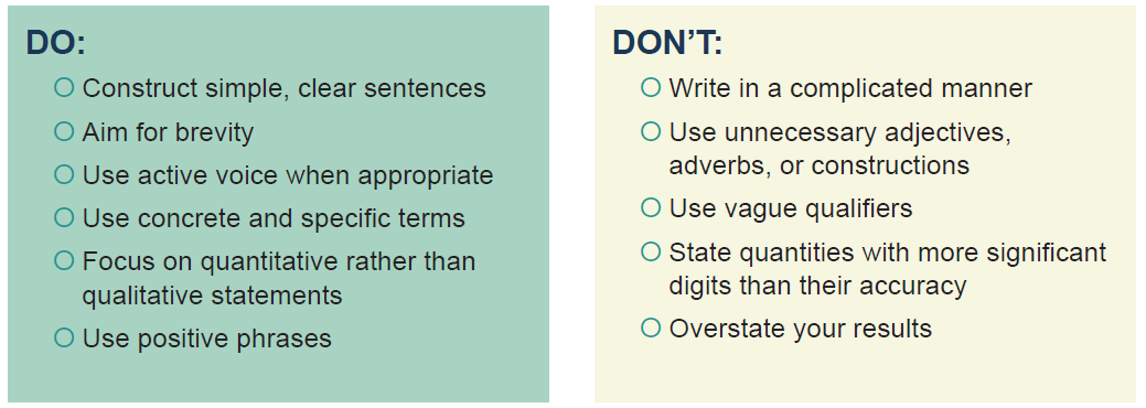dos and donts
