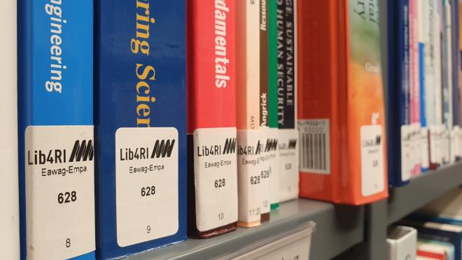  Books in the Lib4RI library at Eawag by Lib4RI is licensed under CC BY 4.0 